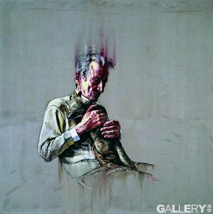 曾梵志的肖像创作