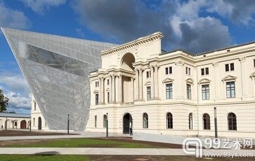 批评家抗议德雷斯顿军事博物馆的暴力扩建工程
