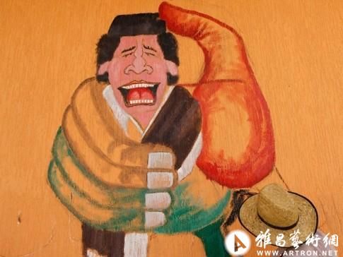 利比亚街头涂鸦