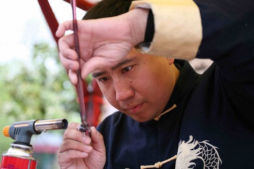 北京古琉璃料器坚守昔日辉煌