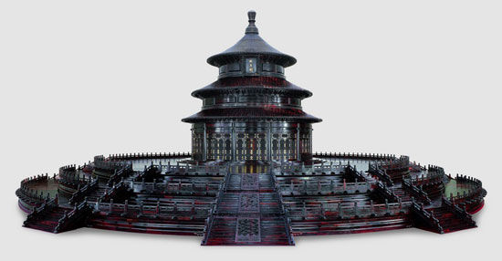 中国紫檀博物馆古建余晖