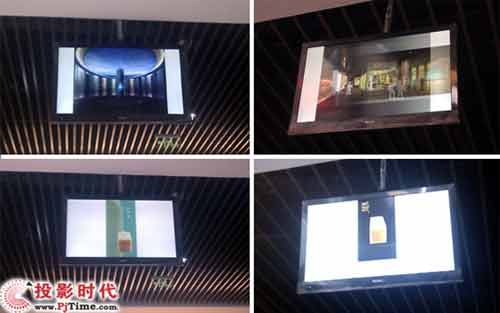 图2：电梯口的星际数字标牌 