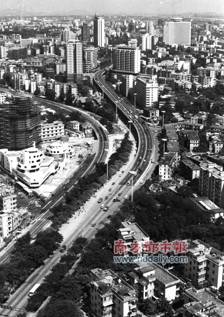 1988年的环市路。