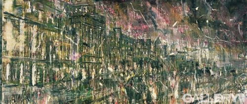 当代艺术家赵峥嵘绘画作品的都市苦吟