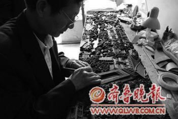 巨幅木雕《清明上河图》现临朐