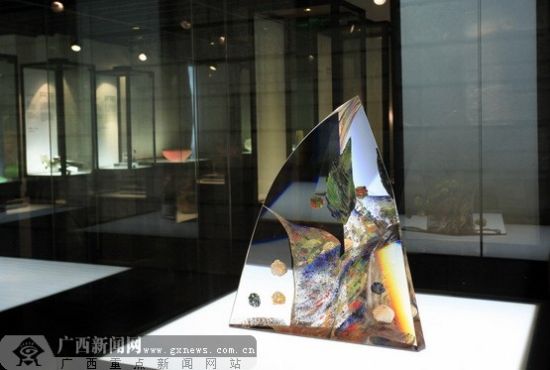 博物馆国际艺术家展区展品（资料图片）
