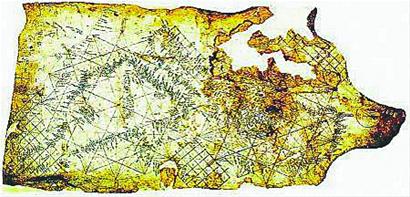 图三：《图一：中国古代航海地图》。