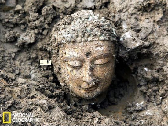 邯郸出土的1500年前佛像。