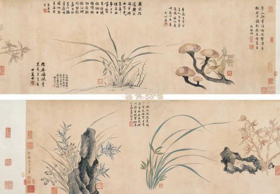 马湘兰绘画作品