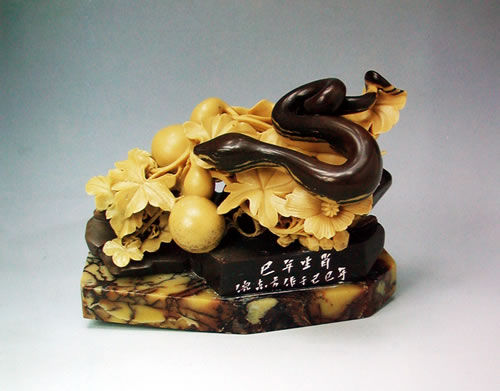 青田石雕
