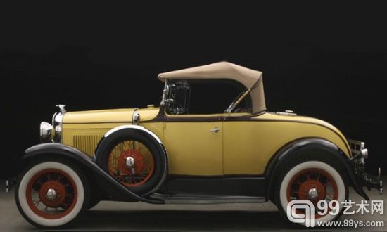 被盗的1930年款福特古董车。