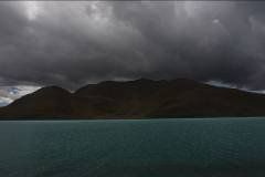 幻化的羊湖。