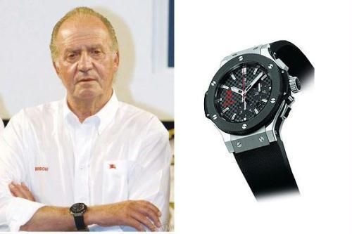 胡安?卡洛斯是宇舶的忠实用户