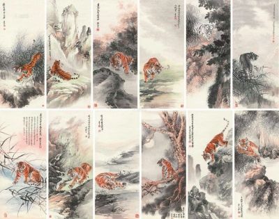 张善?虎画精品10年升25倍