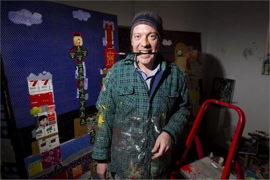 英国画家也成了上海的拆迁户