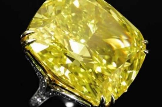 苏富比拍出超百克拉黄钻 成交价1628万美元