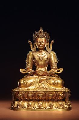  清康熙 无量寿佛 1344万元  2010年北京翰海秋拍