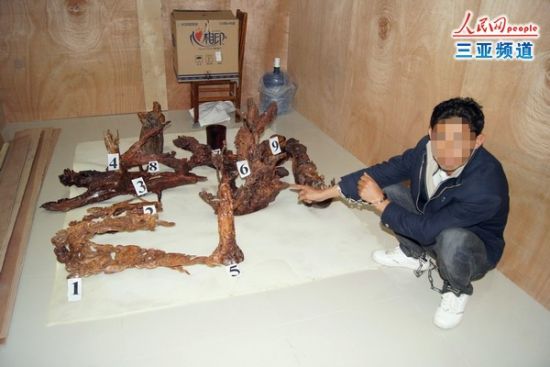 犯罪嫌疑人指认赃物