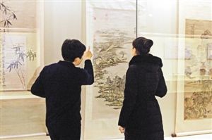 沈阳故宫首次展出《青溪落雁图》