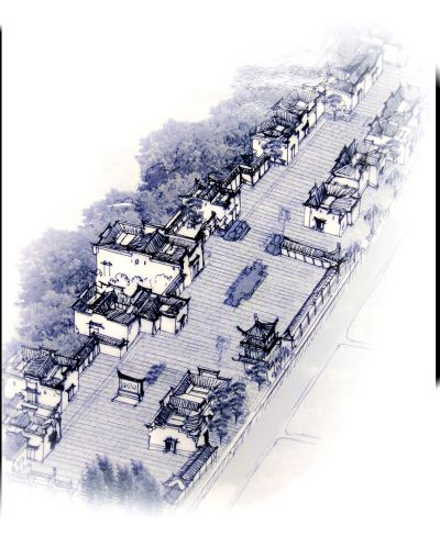 景德镇百年老宅效果图（老会馆）