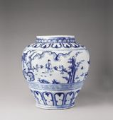 明宣德 青花人物大罐 53.9万元 2005年中国嘉德春拍