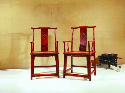 中国嘉德将举行侣明室藏黄花梨家具展(图)