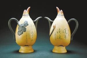 蒋蓉 “莲藕倒流壶”