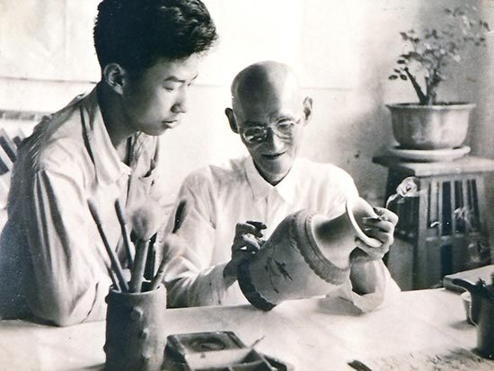 紫砂七大老艺人之任淦庭(图)