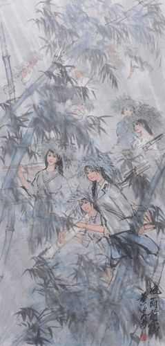 保利博物馆纪念建党90周年书画作品展(图)