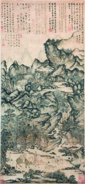 《稚川移居图》