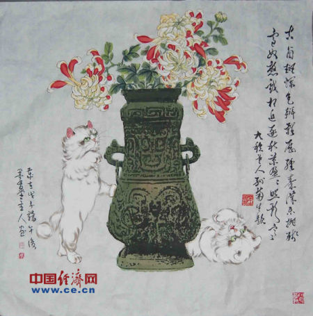 李蕴平的白猫百态(图)