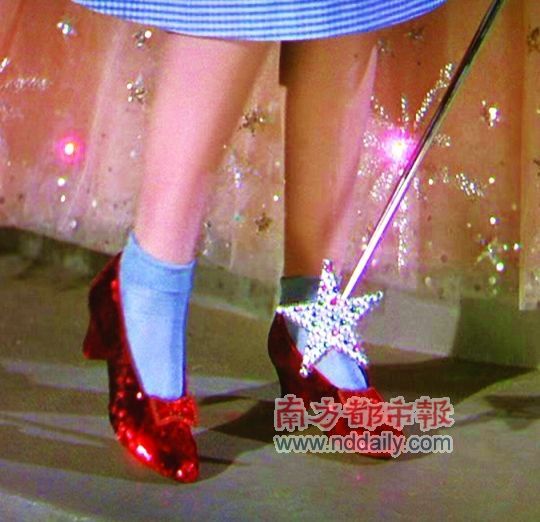 加兰《绿野仙踪》高跟鞋