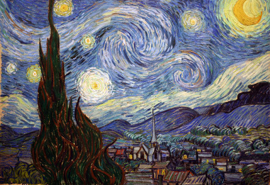 梵高作品《星夜》