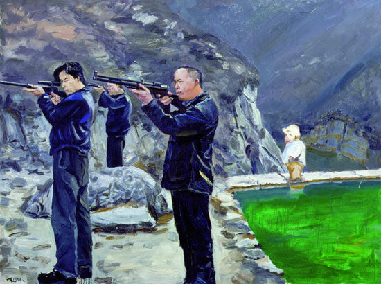 《射击》刘小东