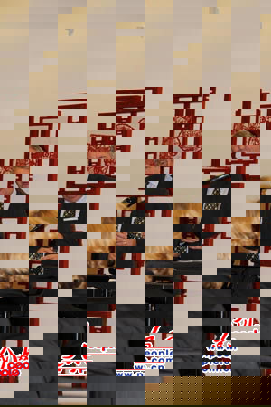 阿贝尔先生在开幕式上讲自己与中国当代艺术的不解之缘