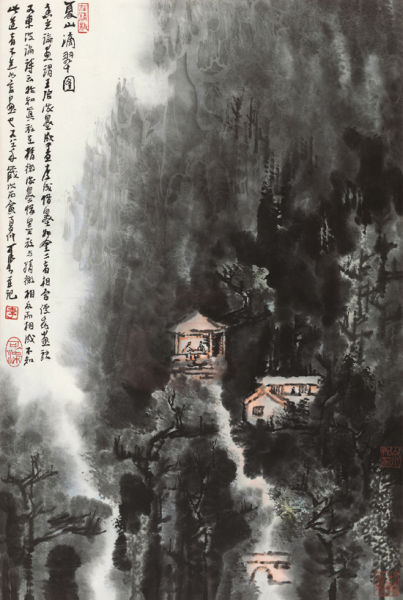 李可染《夏山滴翠图》1495万成交