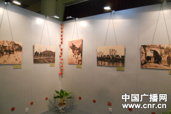 展厅一角（记者张庶卓摄）