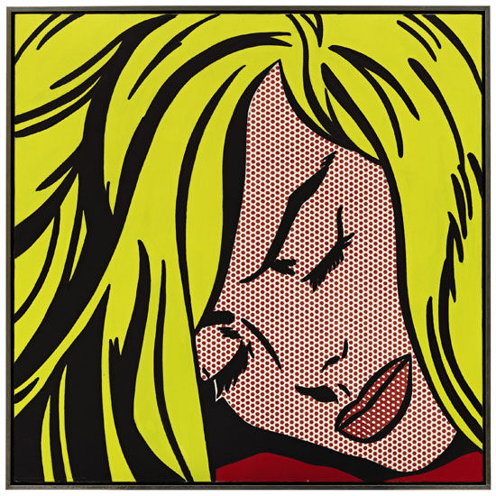 Sotheby＇s-New-York-_Lichtenstein-Sleeping-Girl