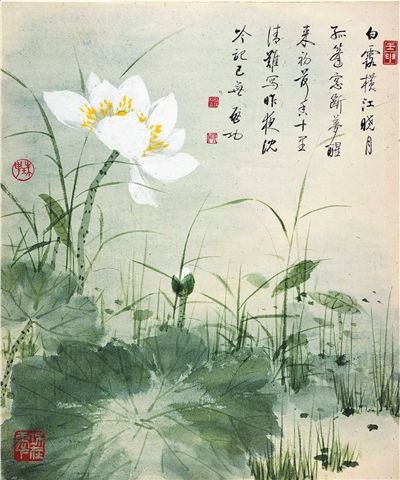 《荷香十里》1992年作