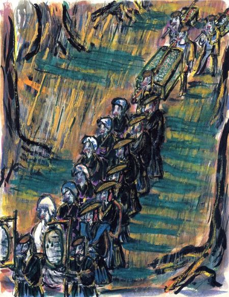 黑泽明 《影武者》 手绘故事板