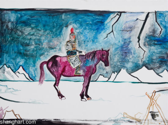 杨福东绘画作品场景