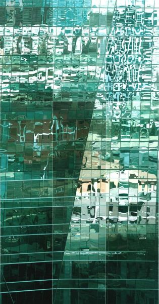 王风华，大玻璃No.5，250x130cm，2011