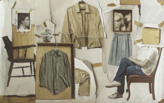 菲律宾 Jose John Santos III《纸玩偶》110万港元 香港佳士得 2011年5月30日