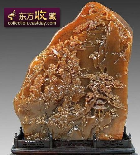 图片说明：巴林石