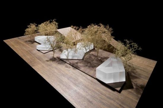 A model of the new-look Frieze Art Fair