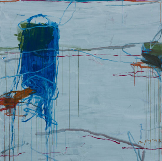 谭平 无题／布面丙烯／200x200cm／2012