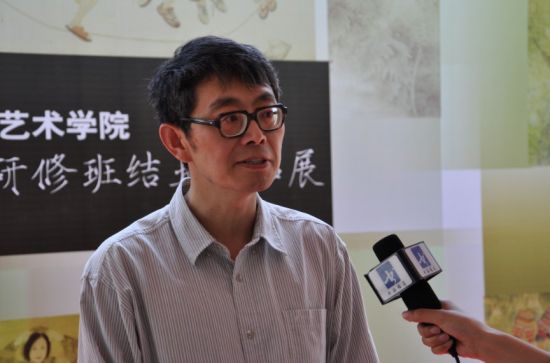 北京大学举办中国工笔画高研班结业展