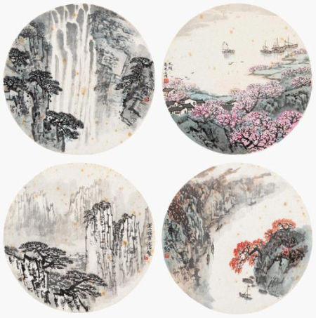 荣宝斋上海：宋文治《春夏秋冬四景四帧》赏析