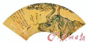 唐寅《三忠图》