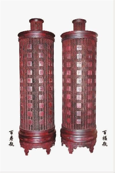 花格百福百寿尽显榫卯技艺(图)